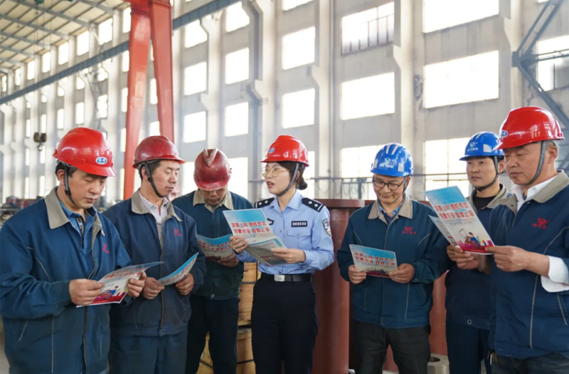 抵制網(wǎng)絡謠言、共建清朗家園宣傳活動走進鵬飛